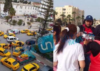 نابل : غلق الطرقات يحرم التلاميذ من “الباك سبور”