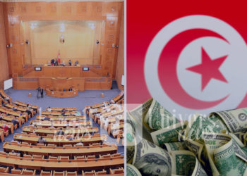 بسبب القروض الخارجية: رفع شعار “الشعب جاع… جاع… والبلاد باش تتباع…” في قبة البرلمان…!!!
