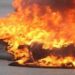 بنقردان :  احتجاجات وحرق عجلات مطاطية …