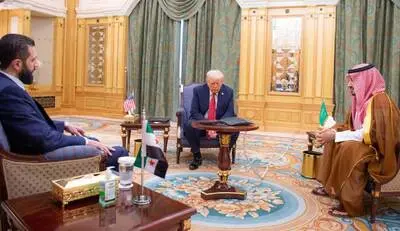 البيت الأبيض:اللقاء بين الشرع وترامب تمحور حول انضمام سوريا للاتفاق الابراهيمي..!!! 1