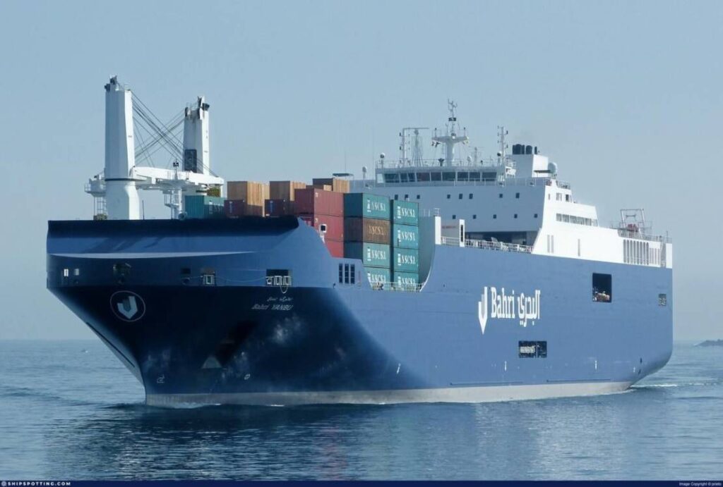 موقع Genova Quotidiana:سفينة سعودية تنقل الأسلحة الى اسرائيل.... 1